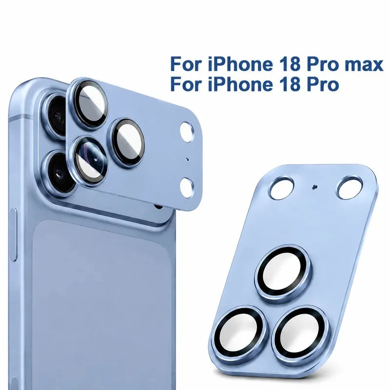 3/2/1 Pcs Matte Protective Film For iPhone 18 17 Pro Max 18 Pro Lens Full Coverage Ultra-Thin Camera Protector Drop Metal Frame