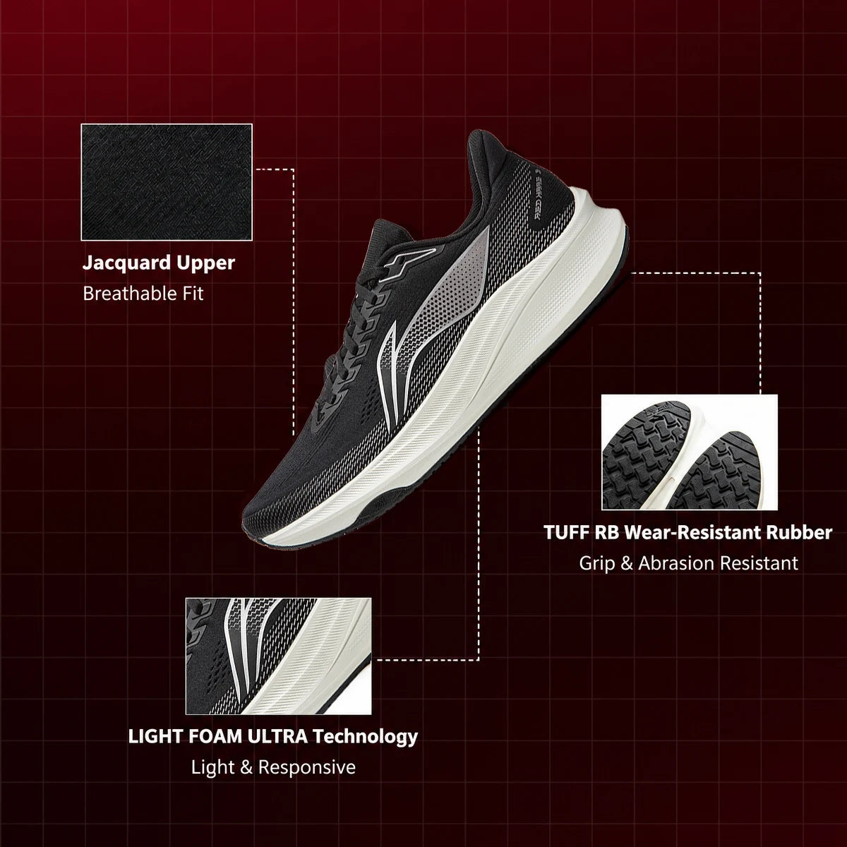 Scarpe running Li-Ning RED HARE 9