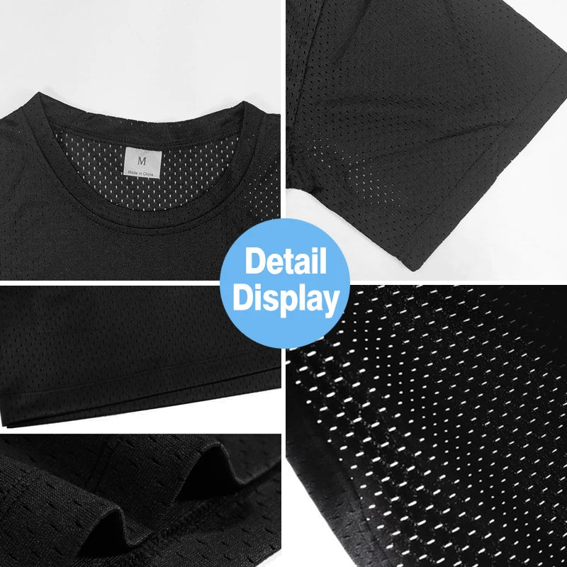 T-shirt uomo girocollo con spalle scese