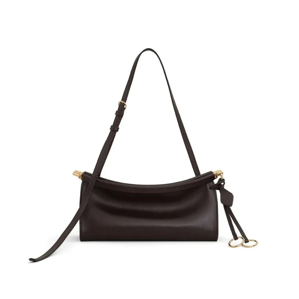 Designer Handbag Half Moon Crescent Bag NEW Clip Bags Purse Snake Pattern Underarm Bags for Women Luxury Serpentine Shoulder Bag