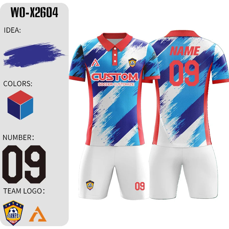 Maglia da calcio uomo in poliestere