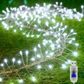 Exploding Starry Burst Vine LED Lights, 8 Lighting Modes USB Operated Copper Wire Lights, Glow Xmas Romantic Ambient Decor