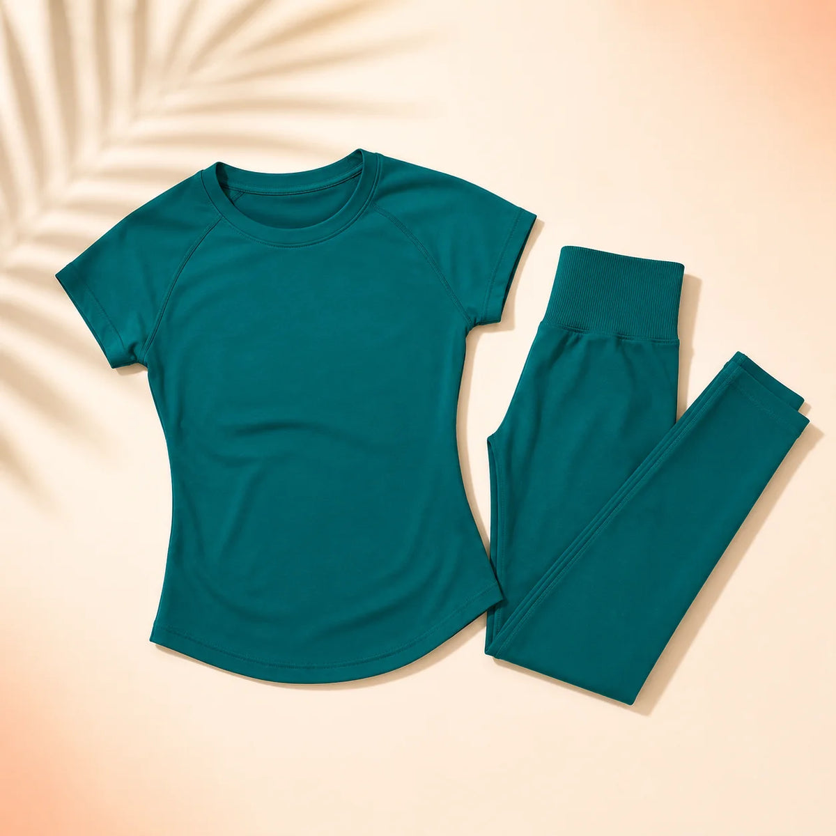 Ensemble yoga femme, 2 pièces, haut et legging