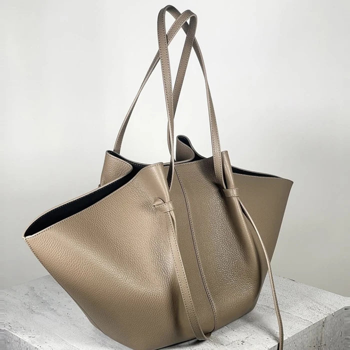 Large Capacity Tote Wings Bags For Women Luxury Designer Handbags And Purses 2025 New In Fashion PU Leather Underarm Shoulder