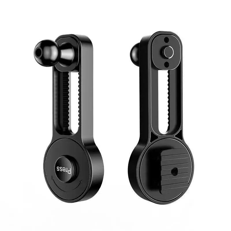 Accessoires de support de téléphone pour voiture, fixation sur grille d’aération intérieure, gadget de maintien pour téléphone portable avec rotule et tige d’extension