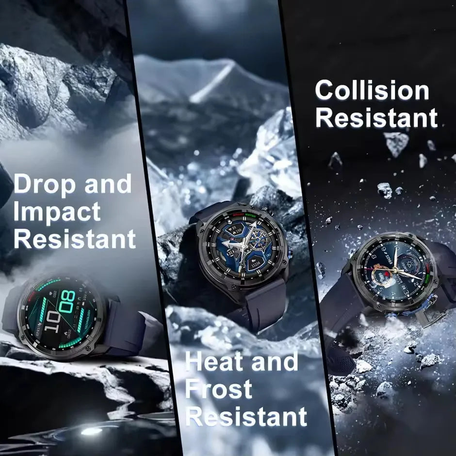 Smartwatch AMOLED da 1,43″ con GPS e chiamate Bluetooth