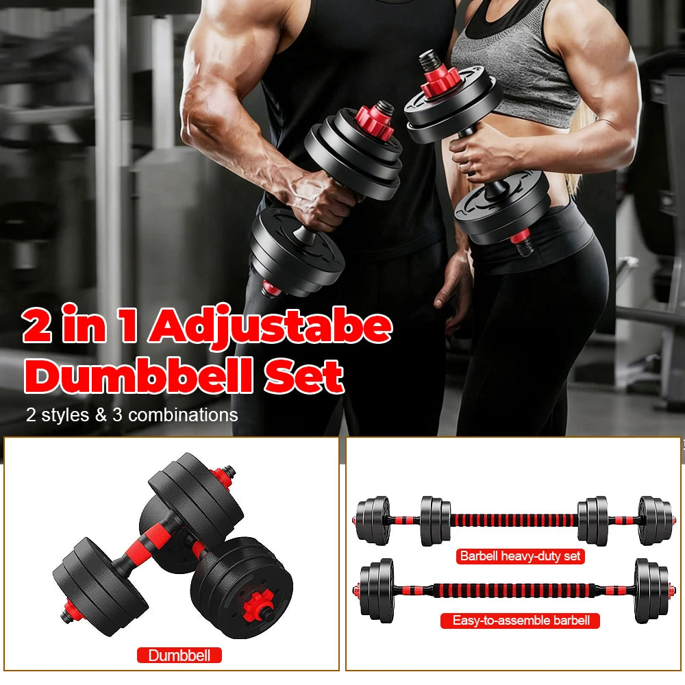 Adjustable Dumbbell Set for Home Strength Training