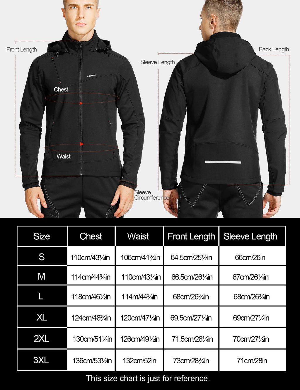 Giacca ciclismo uomo INBIKE 7105