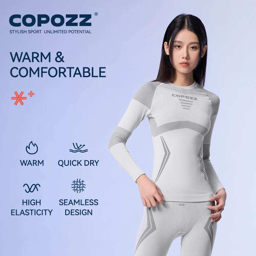 COPOZZ completo intimo sportivo, maglia e pantaloni