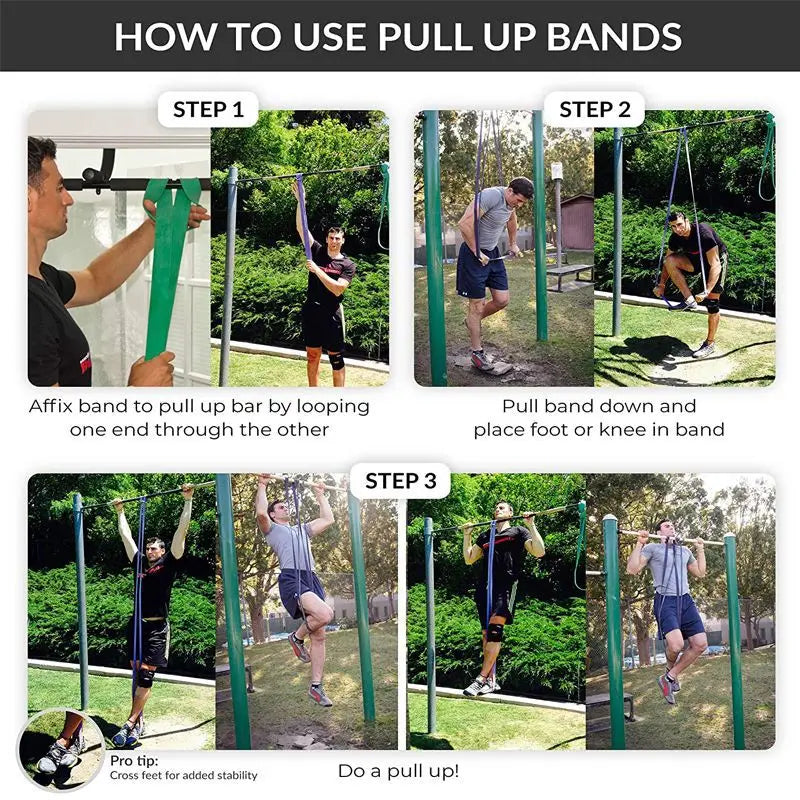 Natural Latex Resistance Band for Strength Training