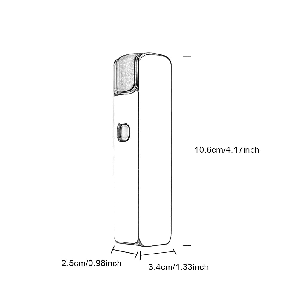 Funda protectora de piel sintética (PU) adecuada para LiL SOLID 3.0, con una textura moderna para proteger los accesorios de cigarrillos electrónicos