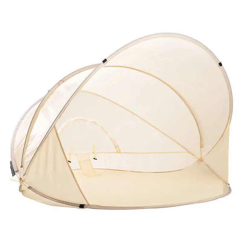 Automatic Pop-Up Camping Tent, Foldable Beach Sun Shelter with Spacious Interior, Fast Opening, Wind-Resistant Rainproof Fabric