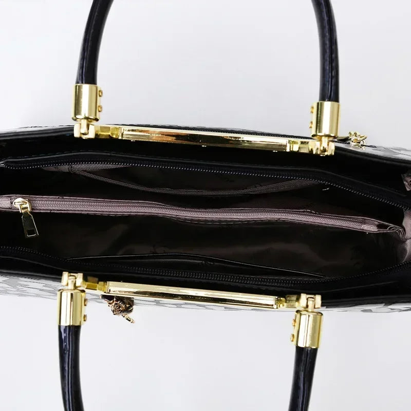 2026 New Fashion Alligator Women Handbags European Design Patent Leather Shoulder Bags Female Girl Brand Luxury Crossbody Bag