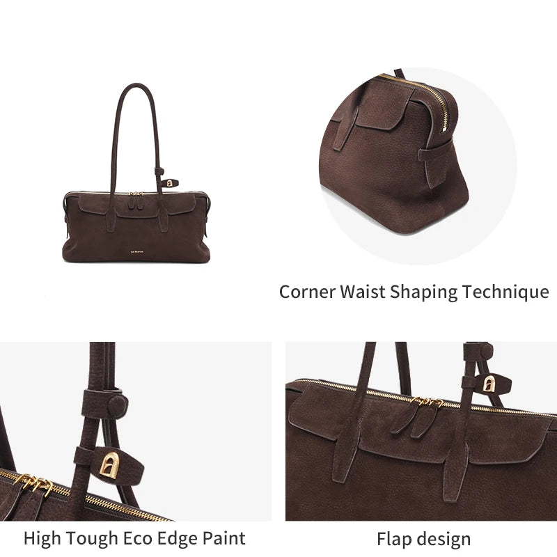 LA FESTIN Original Brand Women's Bag New Shoulder Bags Handbag Designer Bags Woman Luxury 2026 Tote Bags Leather Bag