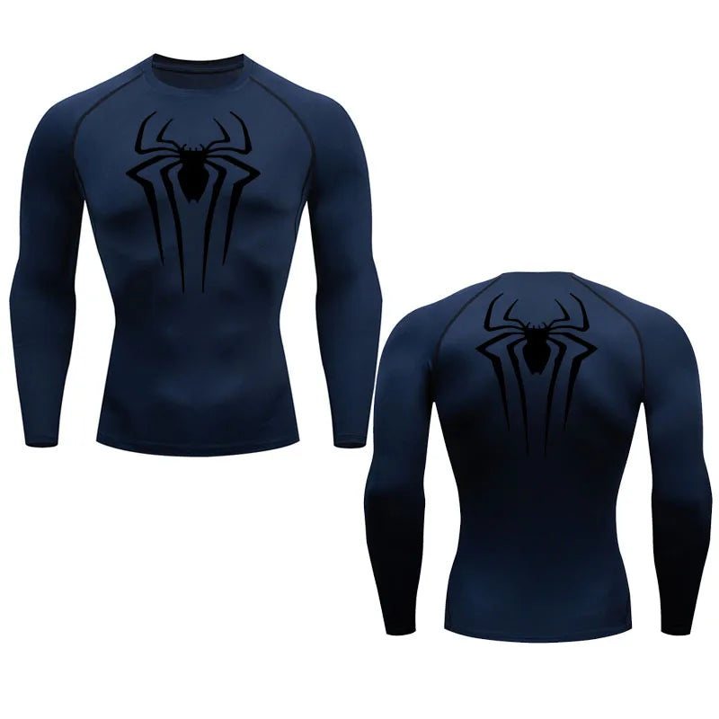 Maglia aderente uomo per lo sport