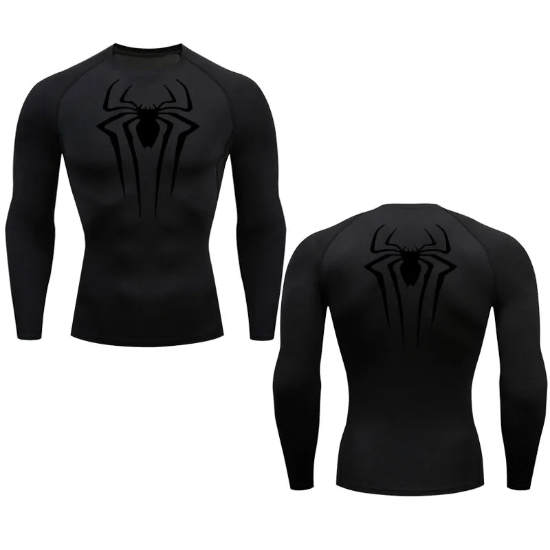 Maglia aderente uomo per lo sport