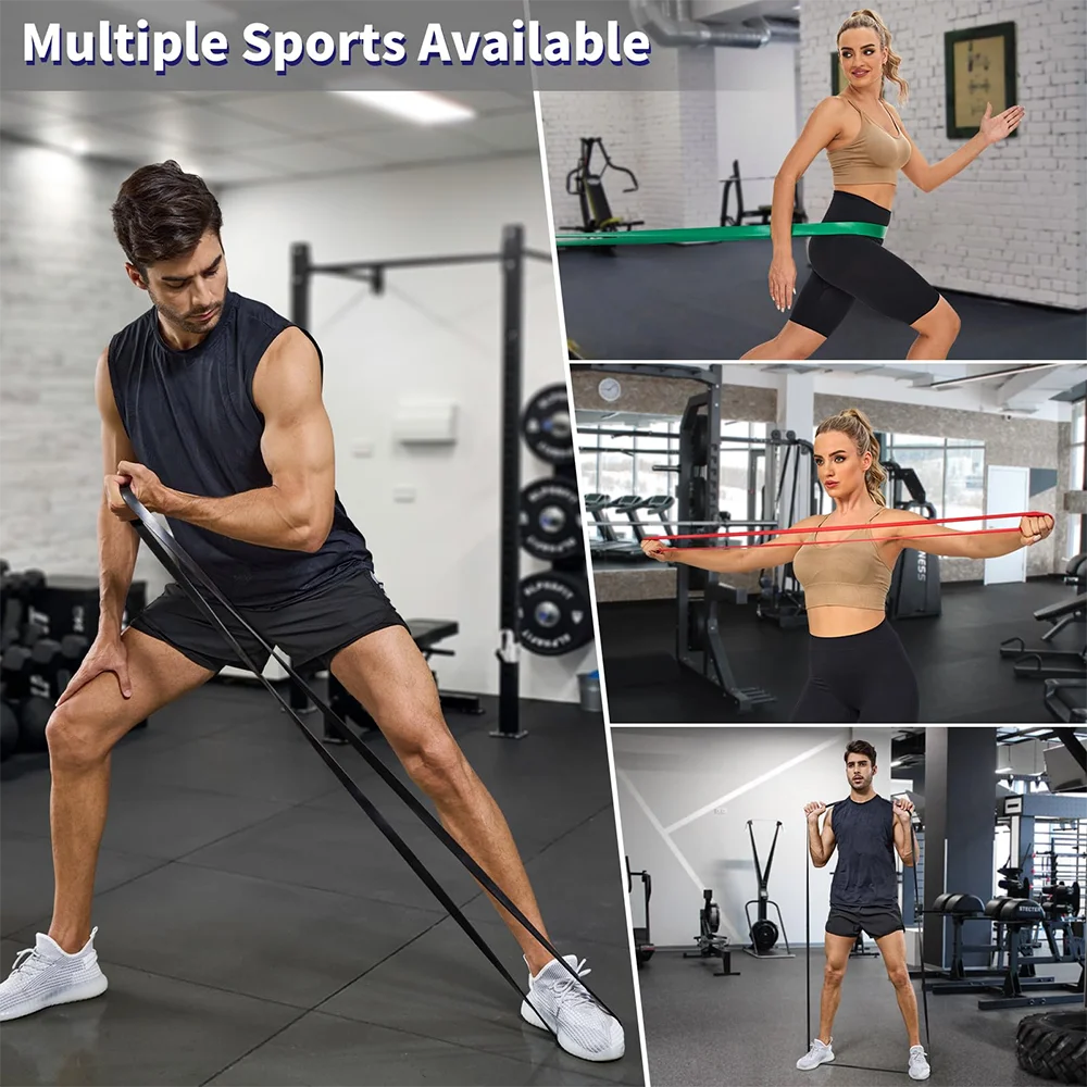 Heavy Resistance Bands for Strength Training and Home Workouts