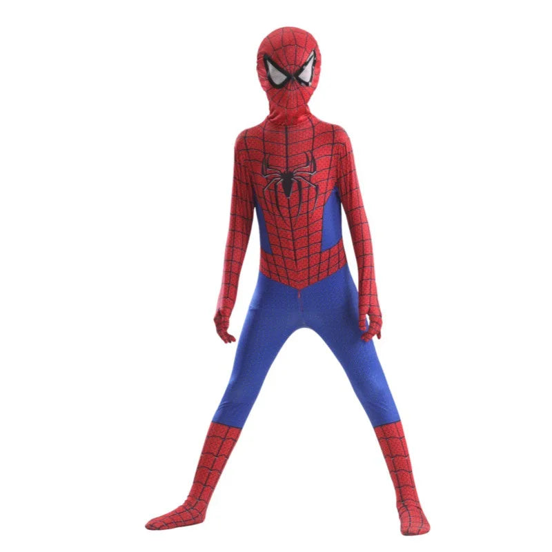 Komplettes Halloween-Cosplay-Kostüm für Spider-Man-Fans und Sammler: Miles-Morales-Zentai-Anzug für Halloween, Weihnachten und Partys – ein ideales Halloween-Geschenk