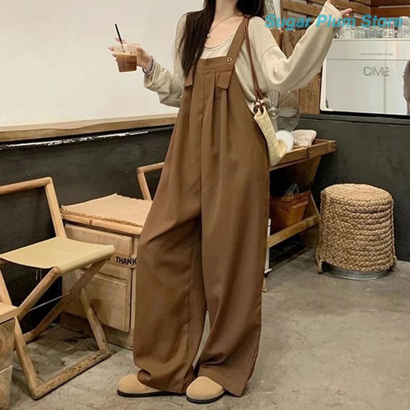 Pantaloni da donna a gamba larga con tasche