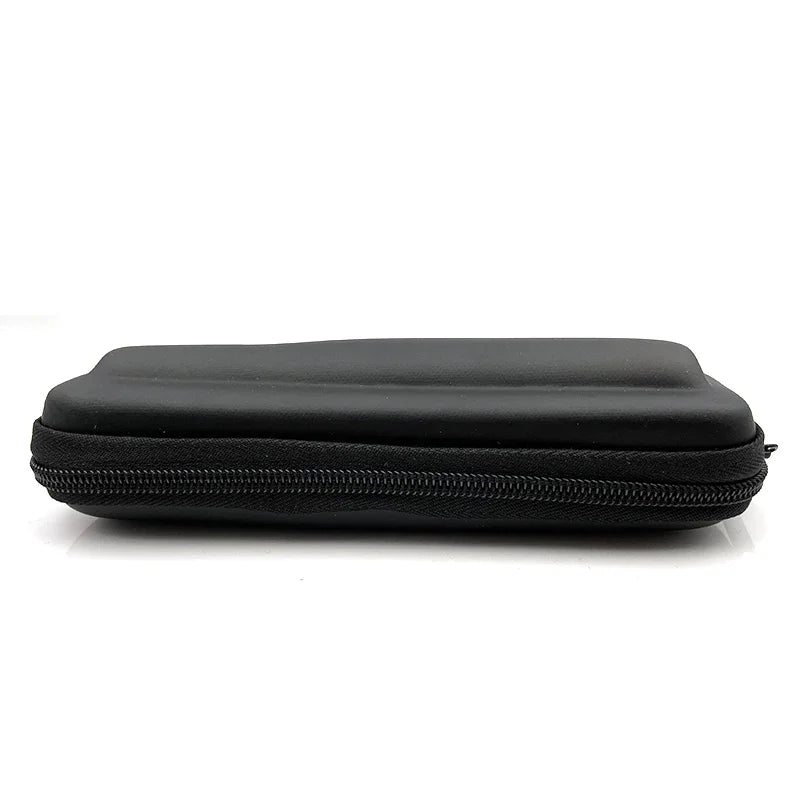 Black Mini Slim Case Small EGo Leather Zipper Carry CE4 MT3 M6 EVOD Bag Kit