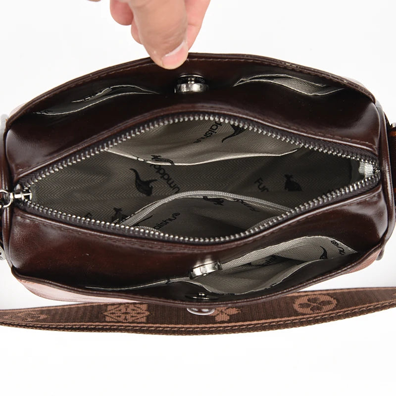 New Genuine High Quality Soft Leather Luxury Purses Crossbody Bag Designer Brand Ladies Shoulder Crossbody Bags 2026 Sac A Main