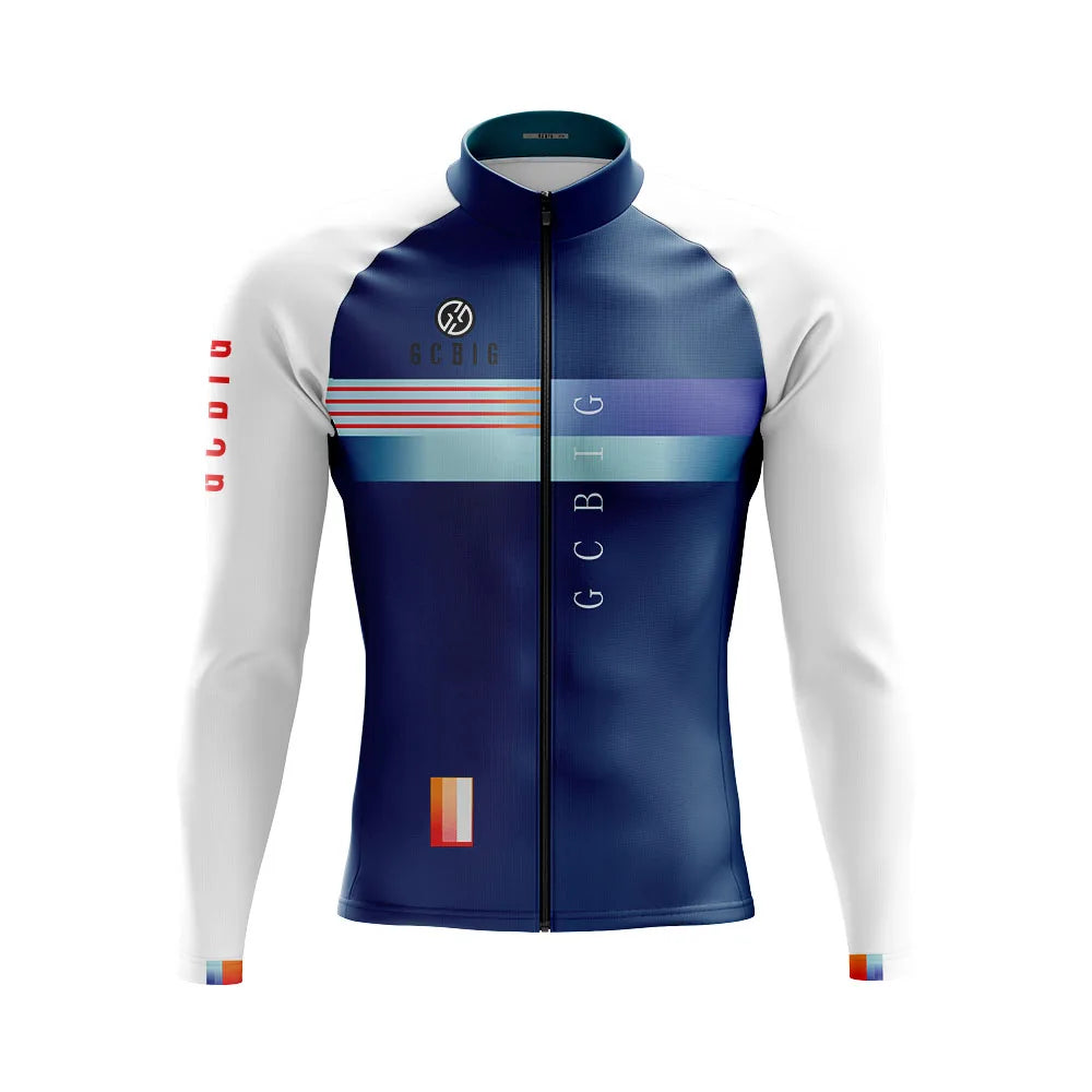 Giacca ciclismo uomo in pile con tre tasche