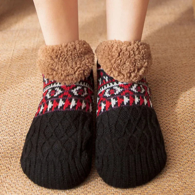Herbst- und Wintersocken, Bodysocken, warme Haussocken für Damen und Herren, Schneesocken, Schlafsocken, Teppichsocken, Slipper-Socken, rutschfeste Yogasocken 2024