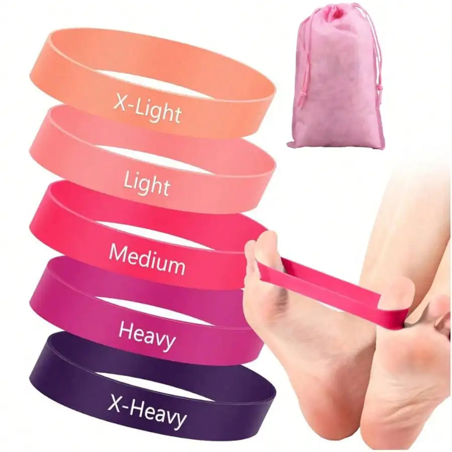 Resistance Bands for Toe, Finger and Hand Exercises