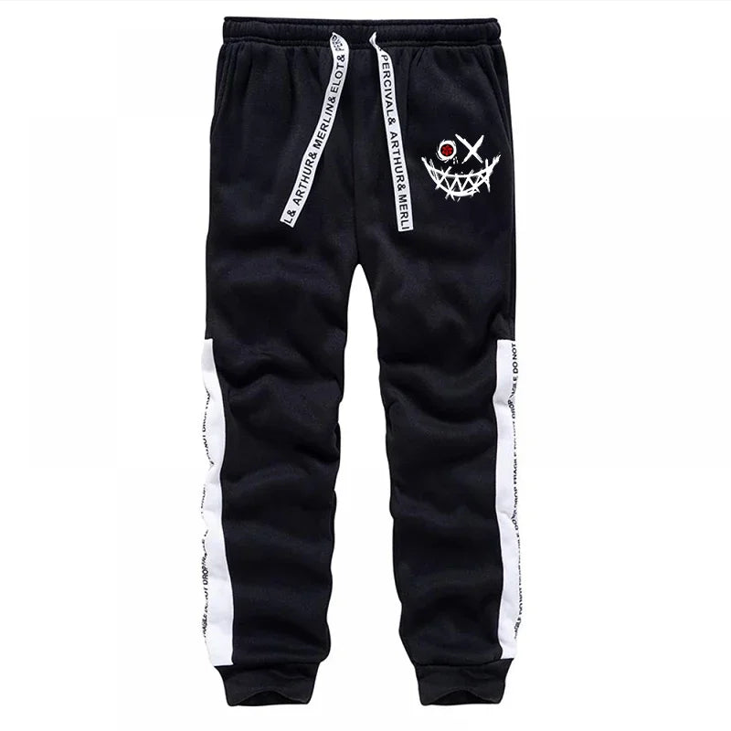 Men's Printed Hoodie and Sweatpants Set