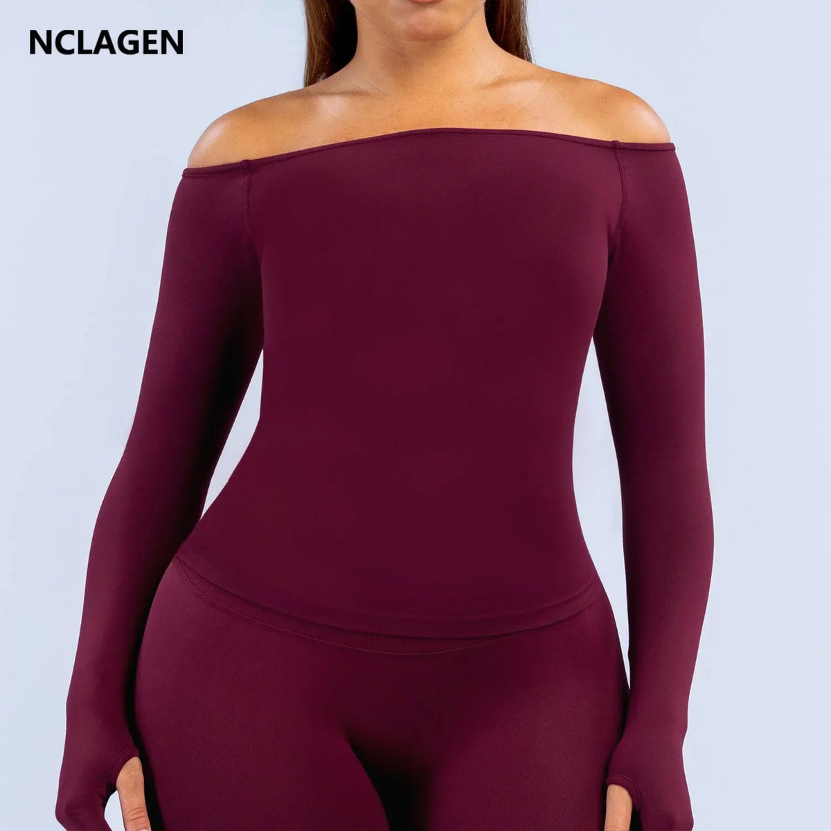 Maillot de sport femme, manches longues