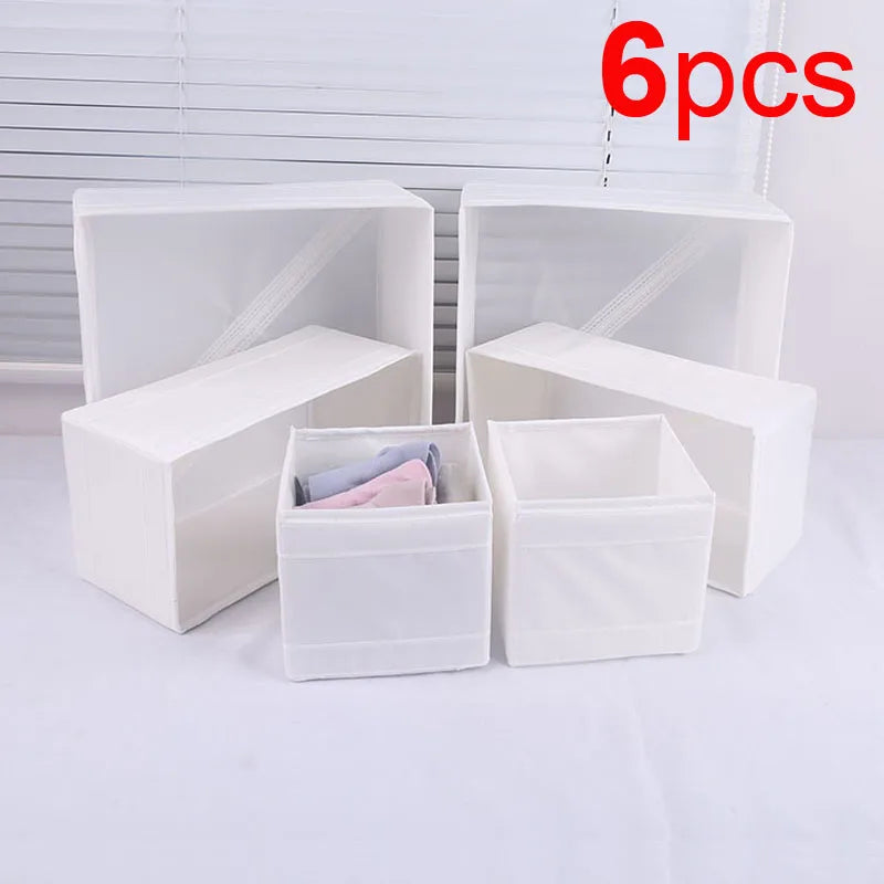 Organizador de armario para ropa interior, cajas organizadoras para cajones y armarios, organizador de ropa para guardar en el ropero.
