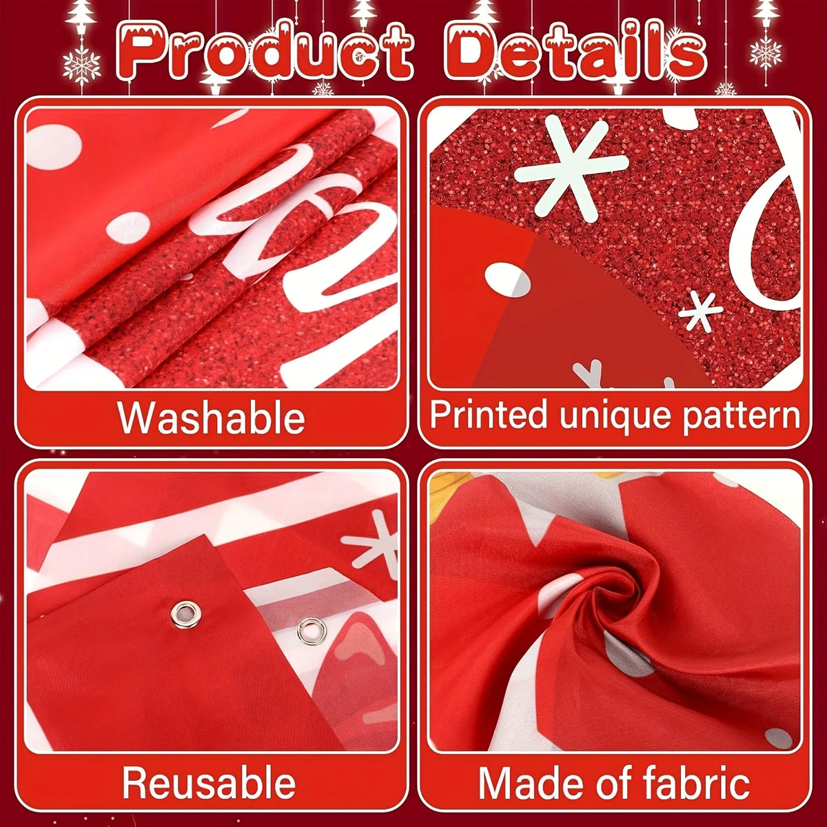 Christmas Hanging Door Banner, Merry Christmas Decoration for the Home, Festive Gift Box, Xmas Door Decor, Navidad, Noel, New Year 2026