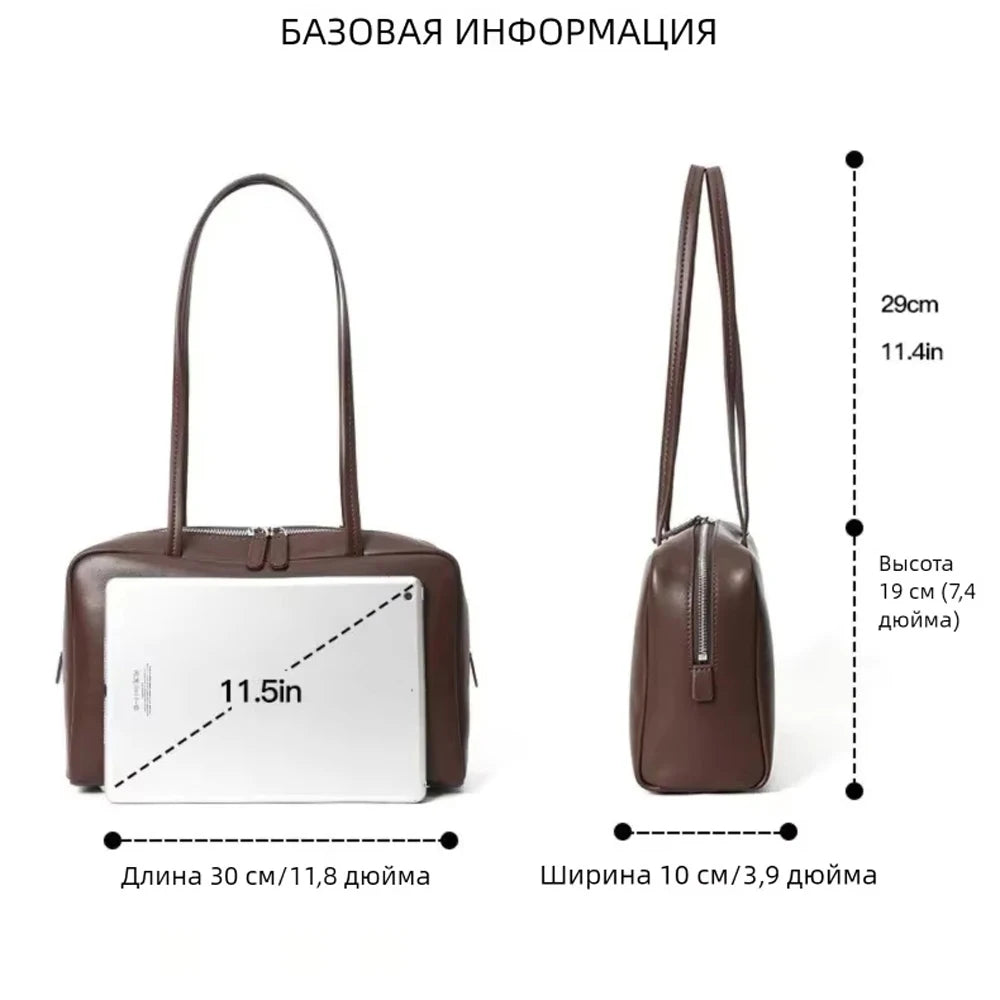 2026 New In Luxury Designer Bag Summer Pillow Handbag Fashionable Lady Briefcase Genuine Leather Bowling Bags Woman