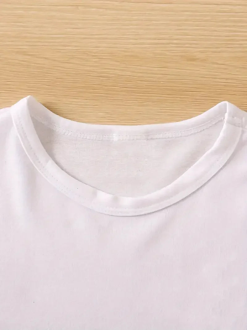 T-shirt da donna con stampa grafica di motociclista
