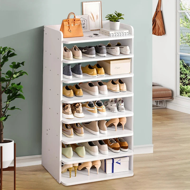 【Breeins】Meuble à chaussures à plusieurs niveaux pour entrée, étagère de rangement pour chaussures, meuble de décoration d'intérieur