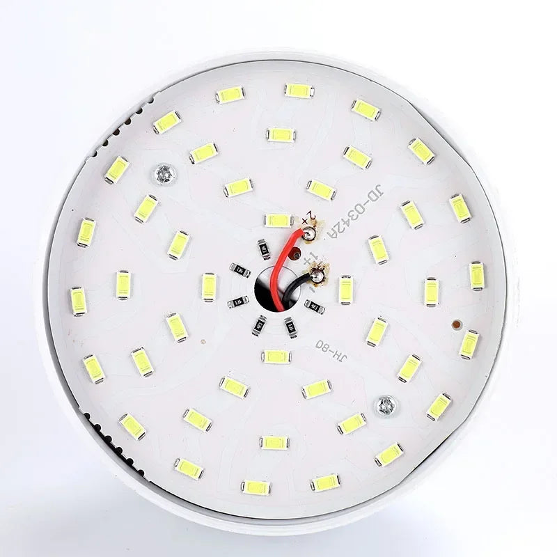 1 bombilla LED USB recargable de 60 W con gancho para colgar, linterna de emergencia portátil para camping, lámpara para tienda de campaña, actividades al aire libre y mercados nocturnos