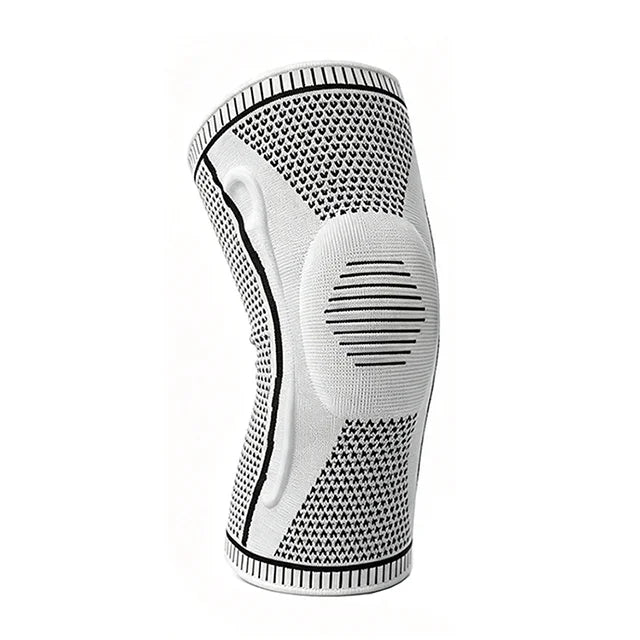1 Uds. rodillera deportiva de compresión de silicona, soporte para rótula, soporte medial para menisco, baloncesto, correr