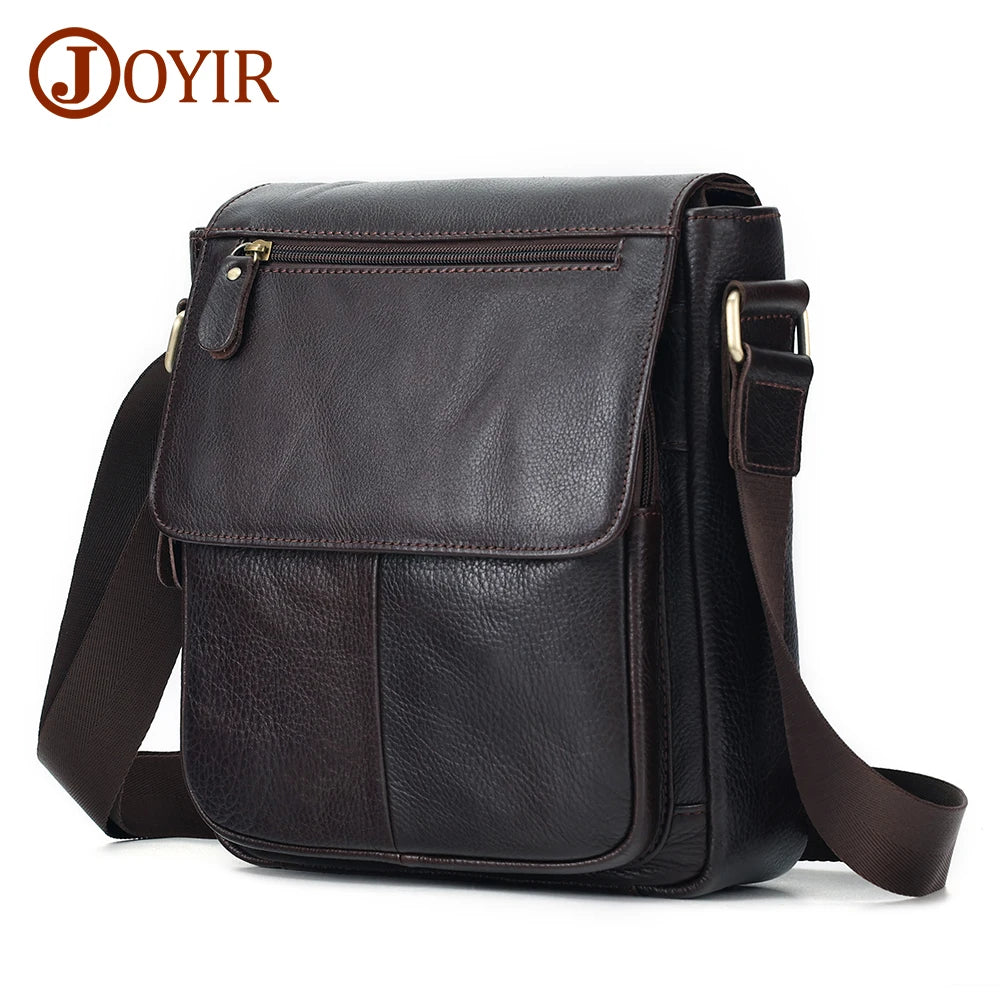 JOYIR Genuine Leather Messenger Shoulder Bag