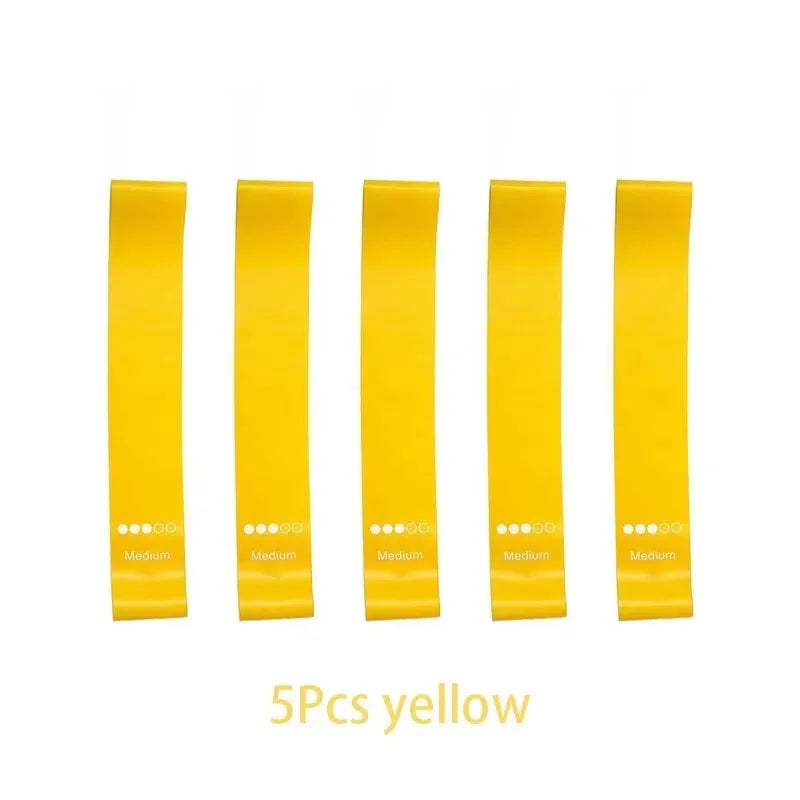 5-Level TPE Resistance Band Set for Yoga and Strength Training