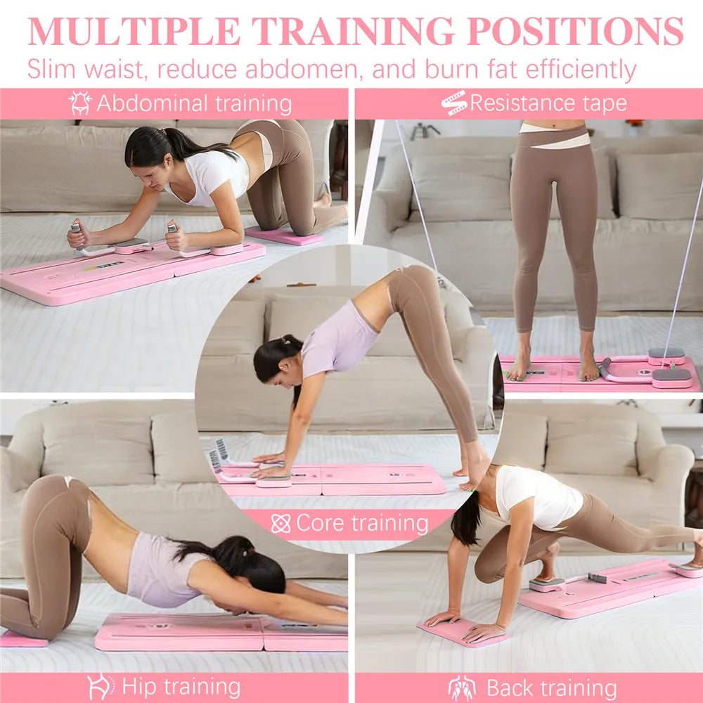 Foldable Fitness Board for Core and Push-Up Training