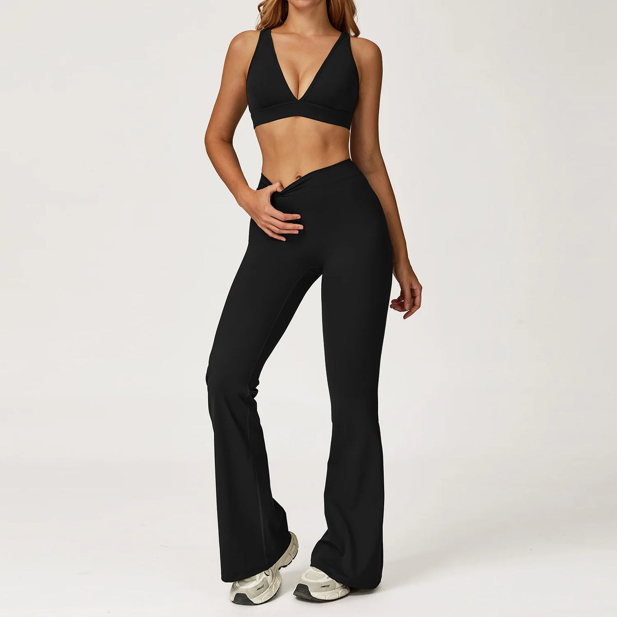 Yoga-Set für Damen, 2-teilig