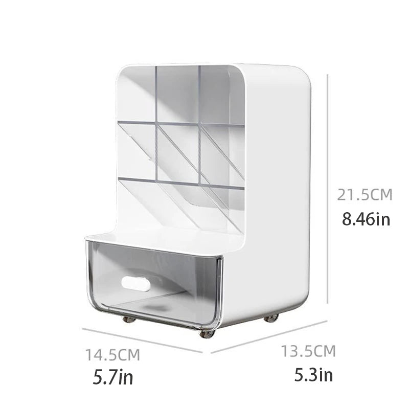 Clear Multi-Layer Plastic Pen Organizer