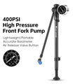 Pompe à vélo WEST BIKING 300 PSI/400 PSI haute pression pour fourche avant, portable, avec valve Schrader, accessoires de vélo