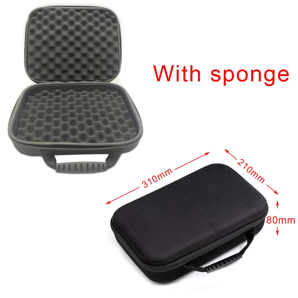 Sponge Storage Bag, Odor-Proof Pouch, Cigarette Smoke Accessories Travel Box, Sponge Box for Electronics and Electric Tools Case