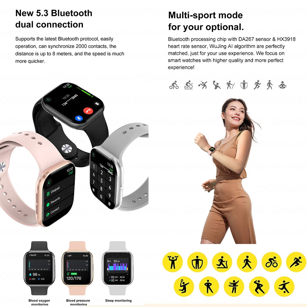 ZODVBOZ DT Watch 10 smartwatch AMOLED da 1,96″
