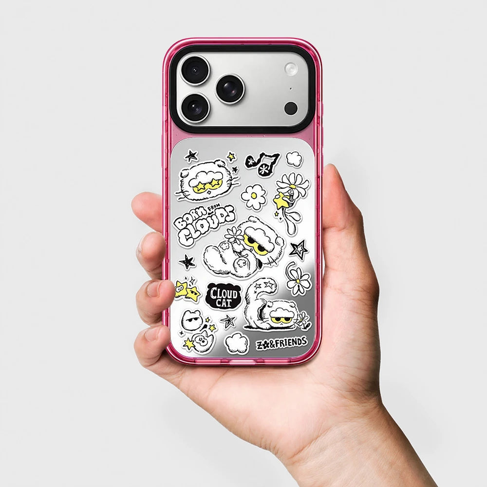 6100846 Impact Case - Mirror / Glaze Magnetic Cover: Compatible with IPhone 18 17 Pro Max 18Pro