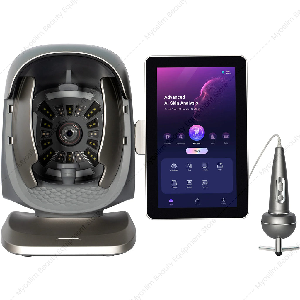 NEW  Magic Mirror 3D Digital Facial Analysis Machine Product Desc Skin Analyzer AI Intelligent Image Instrument Detector