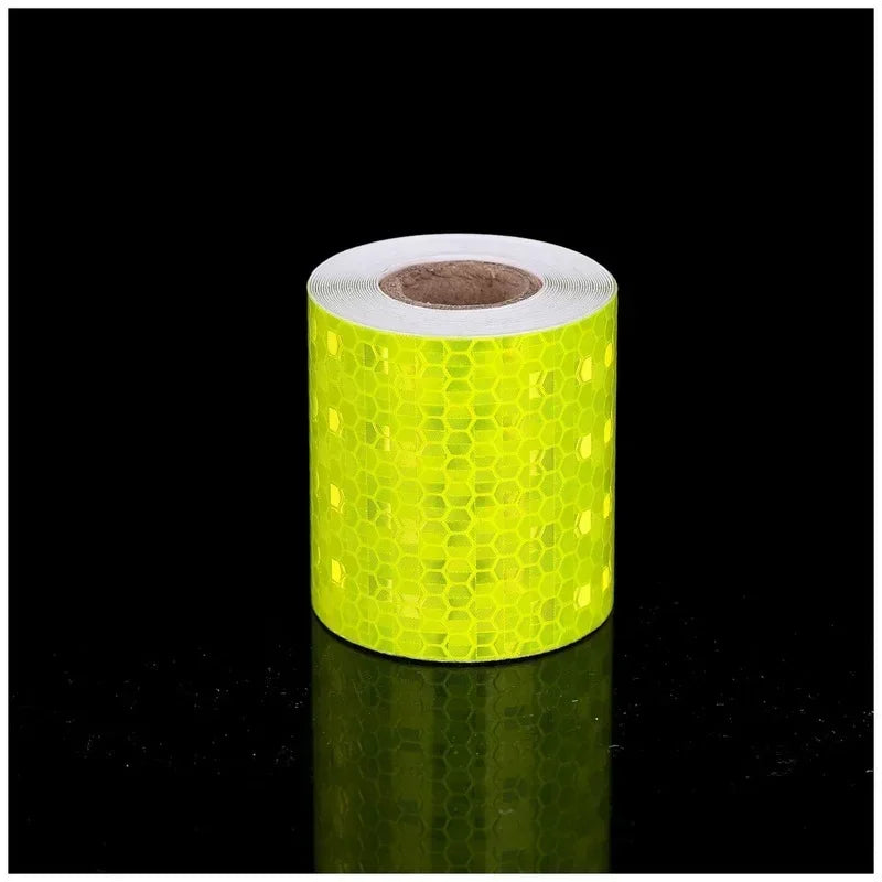6 colores, cinta reflectante de 5 cm x 3 m, adhesivo reflectante para coche, camión y remolque, accesorios de seguridad
