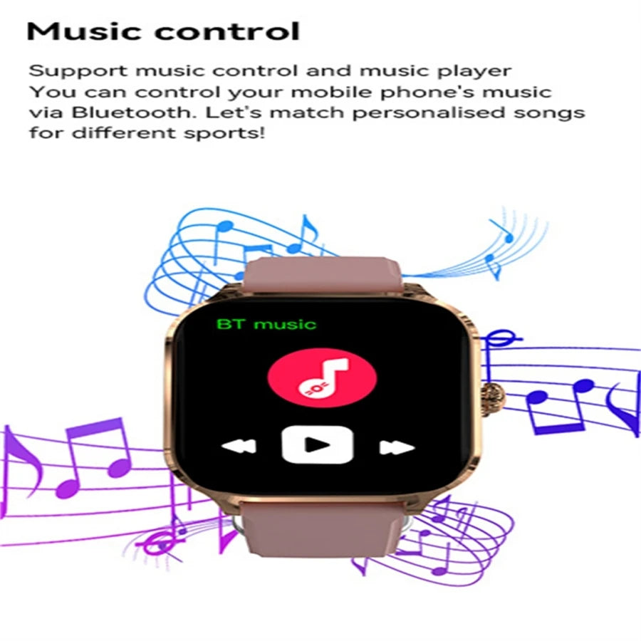 CHAONB Y68 smartwatch with Bluetooth calls and 2.01″ TFT display