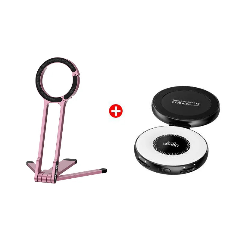 Ulanzi MA30 Magsafe Phone Tripod Dual-sided Magnetic Phone Holder Phone Stand for Iphone 16 15 Outdoor Travel Vlog LiveStreaming